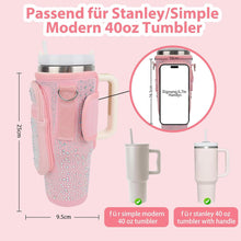 Stanley Cup Zubehör 40 oz Flaschentasche mit Schultergurt