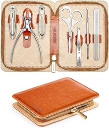 Professionelles Maniküre-Set mit hochwertigem Edelstahl-Gesicht Hand