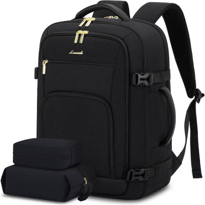 Handgepäck Rucksack Reiserucksack 40L Laptop Schwarz