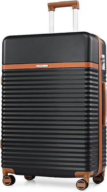 TSA ABS Hartschalen Koffer XL 48x30x76cm 100L Schwarz