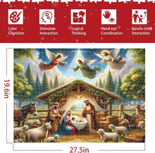 Adventskalender 2024 Kinder Puzzle Weihnachten Countdown
