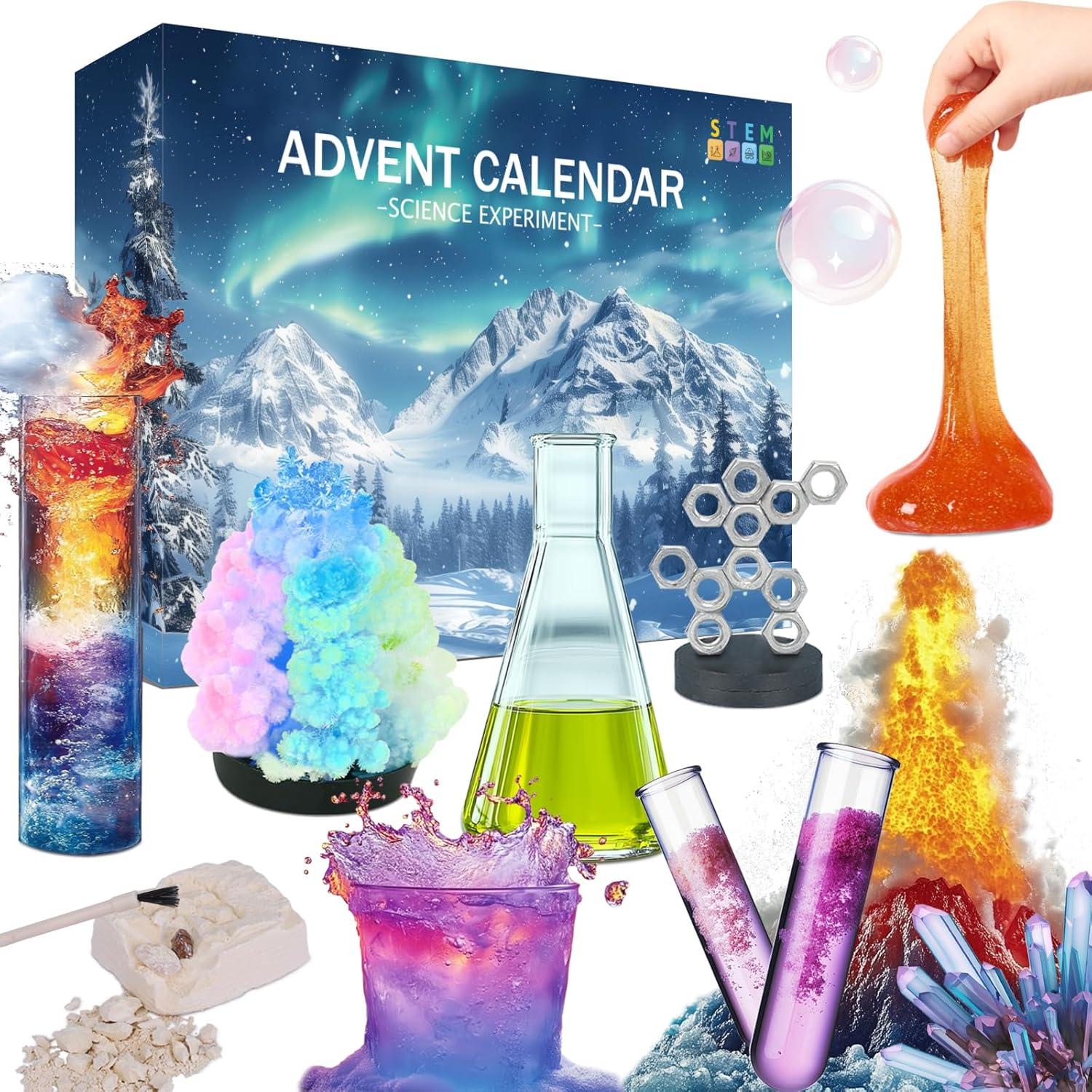 Sumsoltic Weihnachts Wissenschaft STEM Adventskalender 24 Tage
