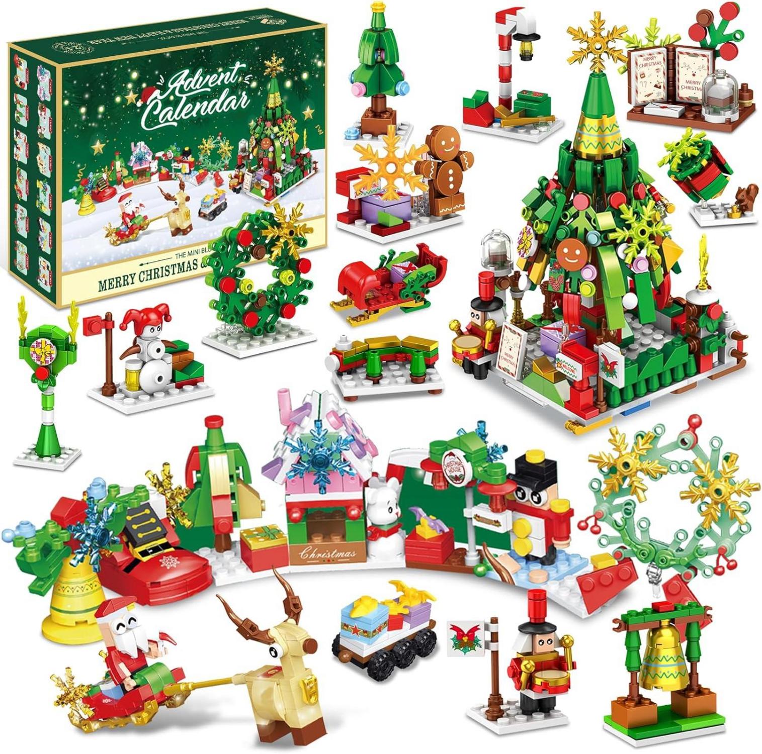 Weihnachts-Adventskalender 2024 mit 24 Schachteln und 12-in-1