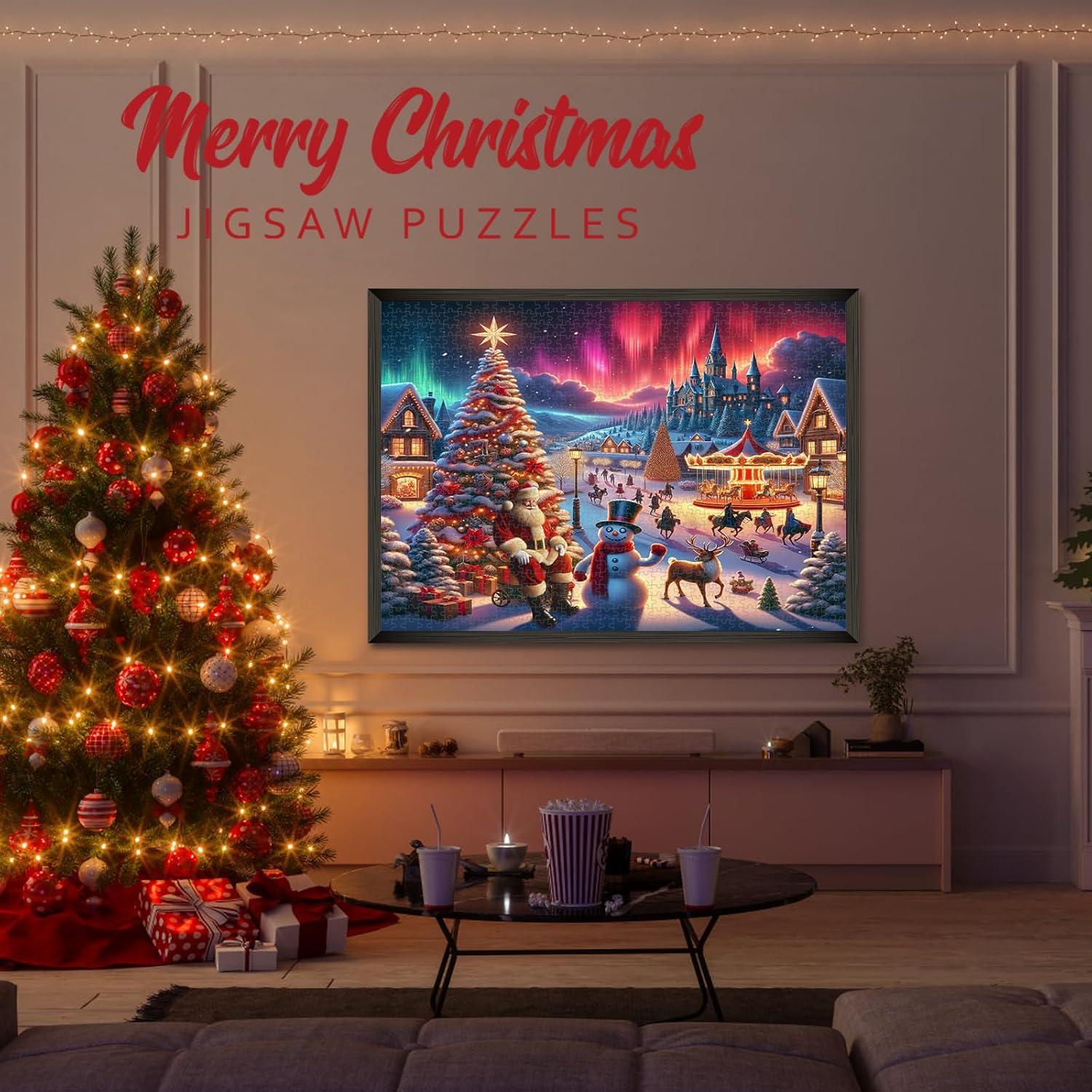 Sumsoltic Adventskalender 2024 Weihnachtspuzzle Mädchen Teenager Kinder
