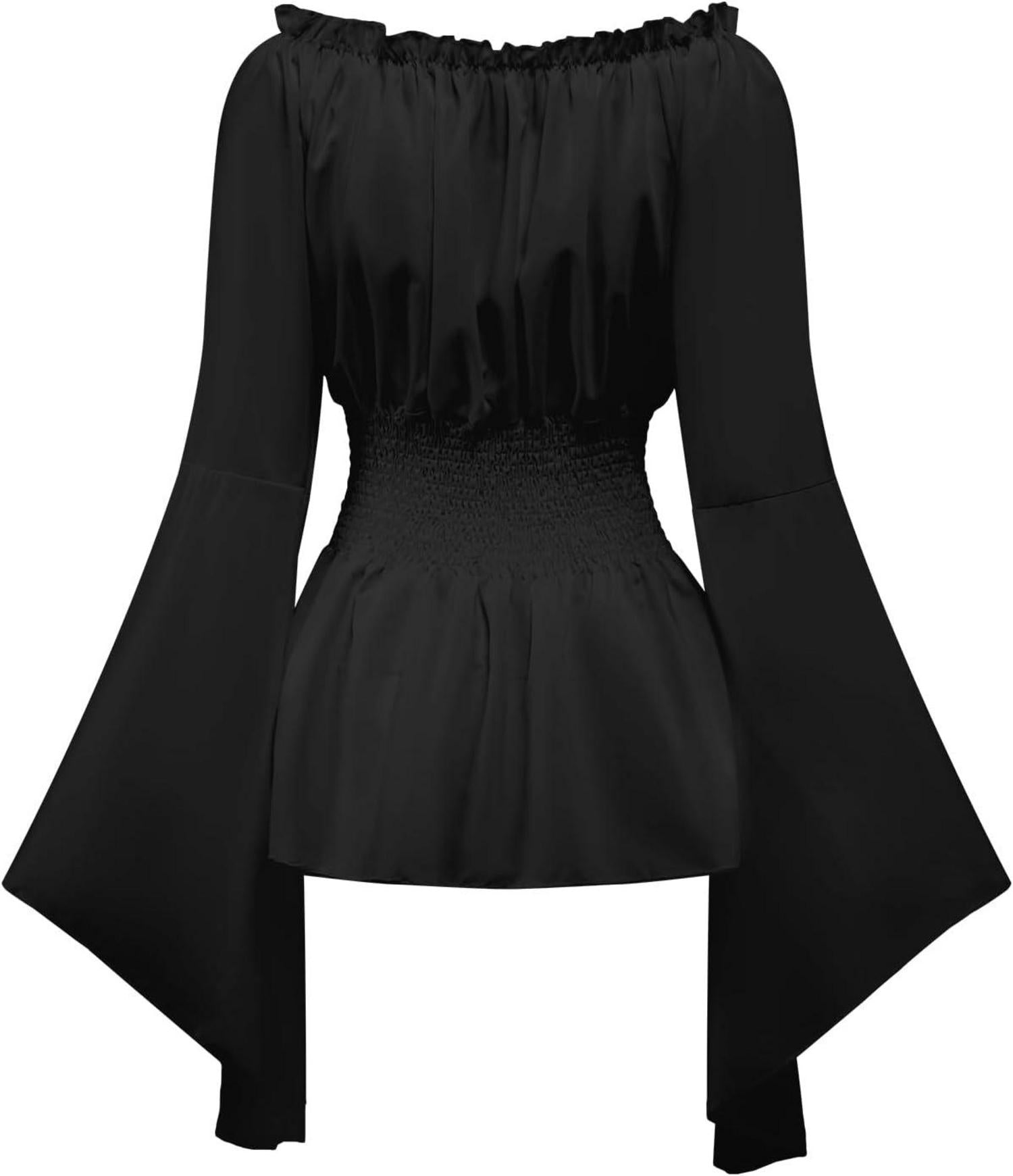 Piratenkostüm Mittelalter Vintage Bluse Korsett Gürtel Halloween