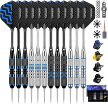 Professionelle Turnart Steeldarts mit Metallspitze und Dartbox