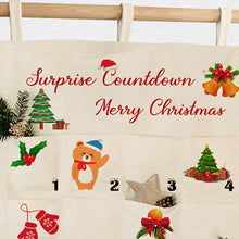 Adventskalender 2024 Weihnachten Stoff Wandkalender