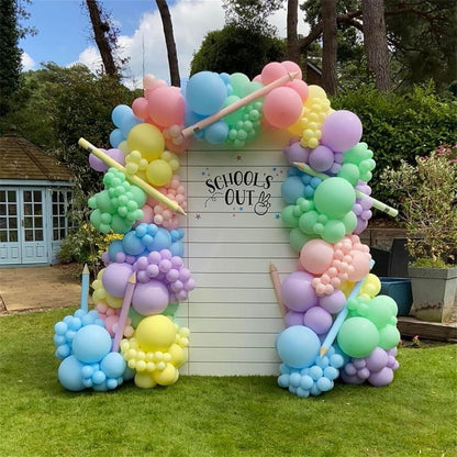Pastell Luftballons Kindergeburtstag 60 Stück 12 Zoll Regenbogen Mädchen Party Dekoration