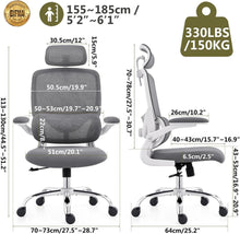 Ergonomischer Bürostuhl mit hoher