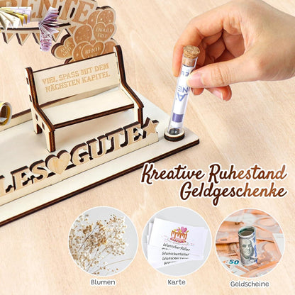 Ruhestand Geschenk Holz LED Lichterkette Rentner 2024 Wohnmobil