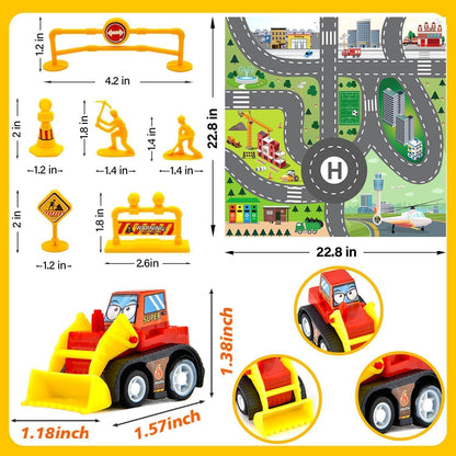 Adventskalender Kinder Jungen Auto Spielzeug 2024
