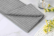 8er-Set Microfaser Geschirrtücher 45x65 cm Grau