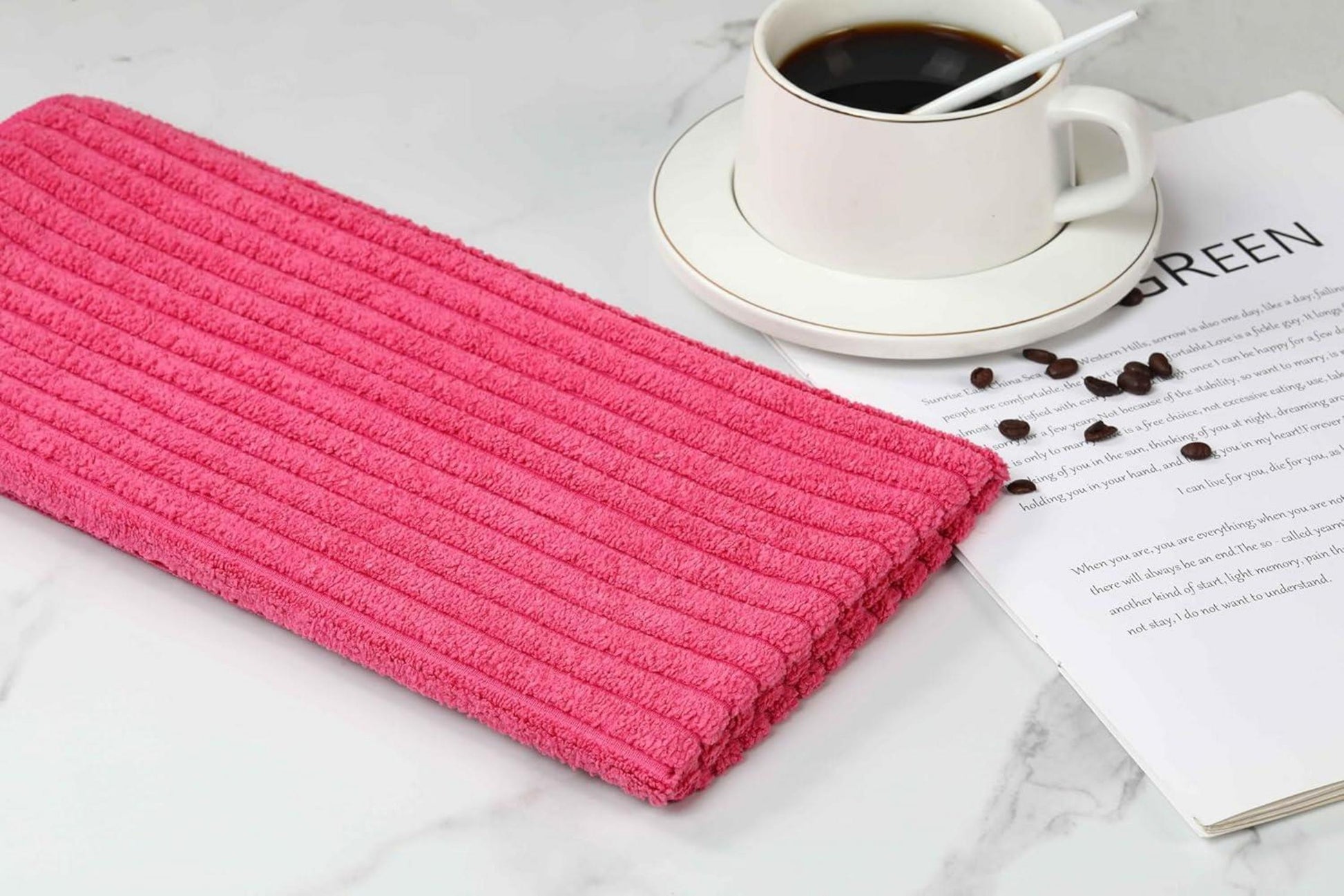 8er-Set Mikrofaser Geschirrtücher 45x65cm Pink saugfähig & fusselfrei