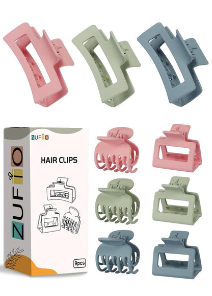 Verbesserte kleine rechteckige Haarklammern Set