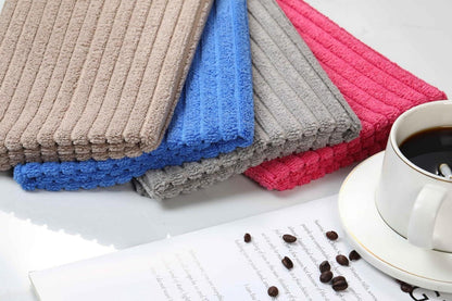 8er-Set Microfaser Küchentücher 45x65cm Khaki - dick, super