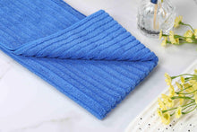 8er-Set Microfaser Geschirrtücher 45x65 cm Blau fusselfrei