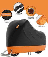 Motorrad Abdeckplane Wasserdicht 210D Outdoor Motorradabdeckung