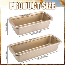 Fizdoqg Brotbackform 2 Stück Toastbrot Backform Kastenform