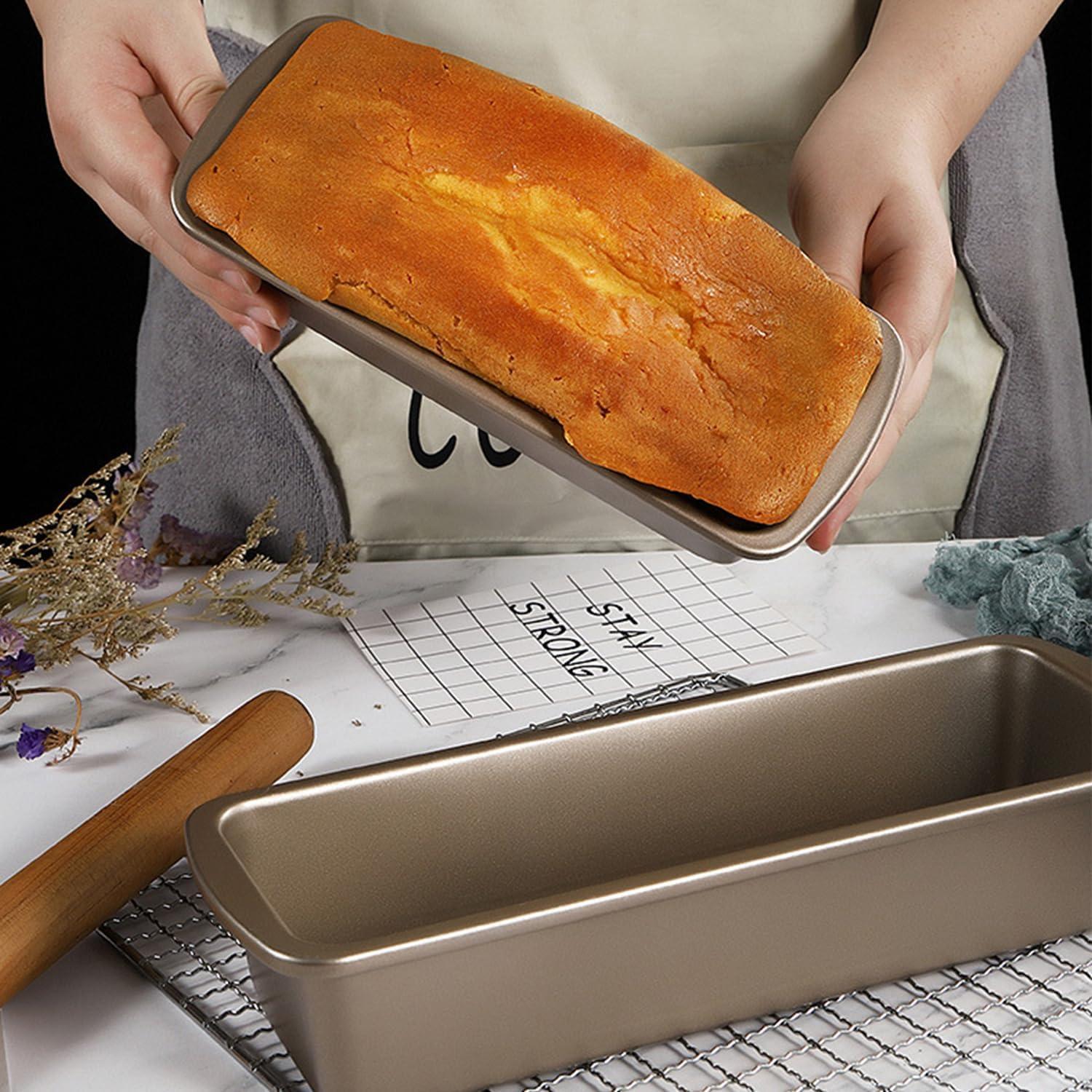 Brotbackform Kastenform 2er Set für perfektes Toastbrot und Kuchen