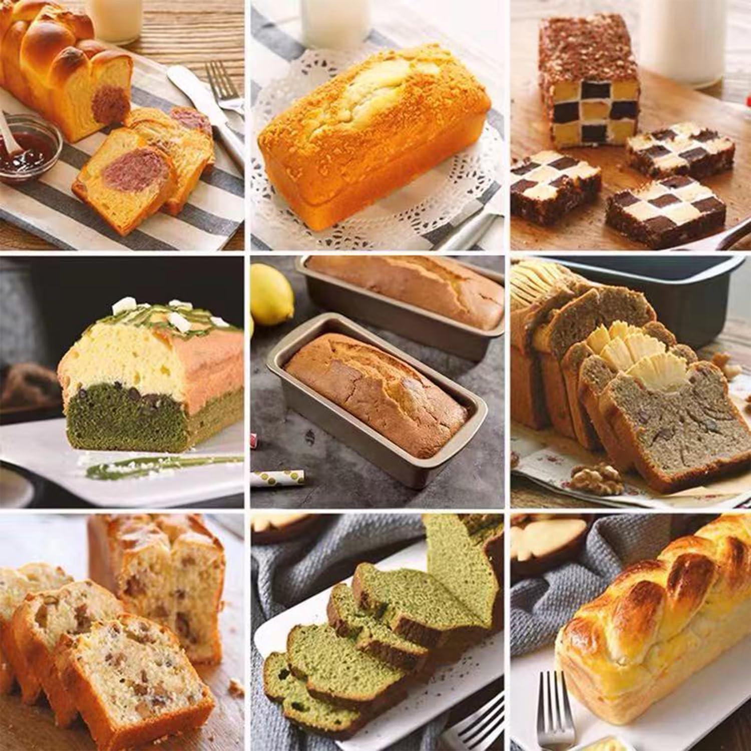 Brotbackform 2 Stück Backform Kastenform Toastbrotform