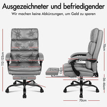 Bürostuhl mit 150° Neigung und 360° Drehung, hohe