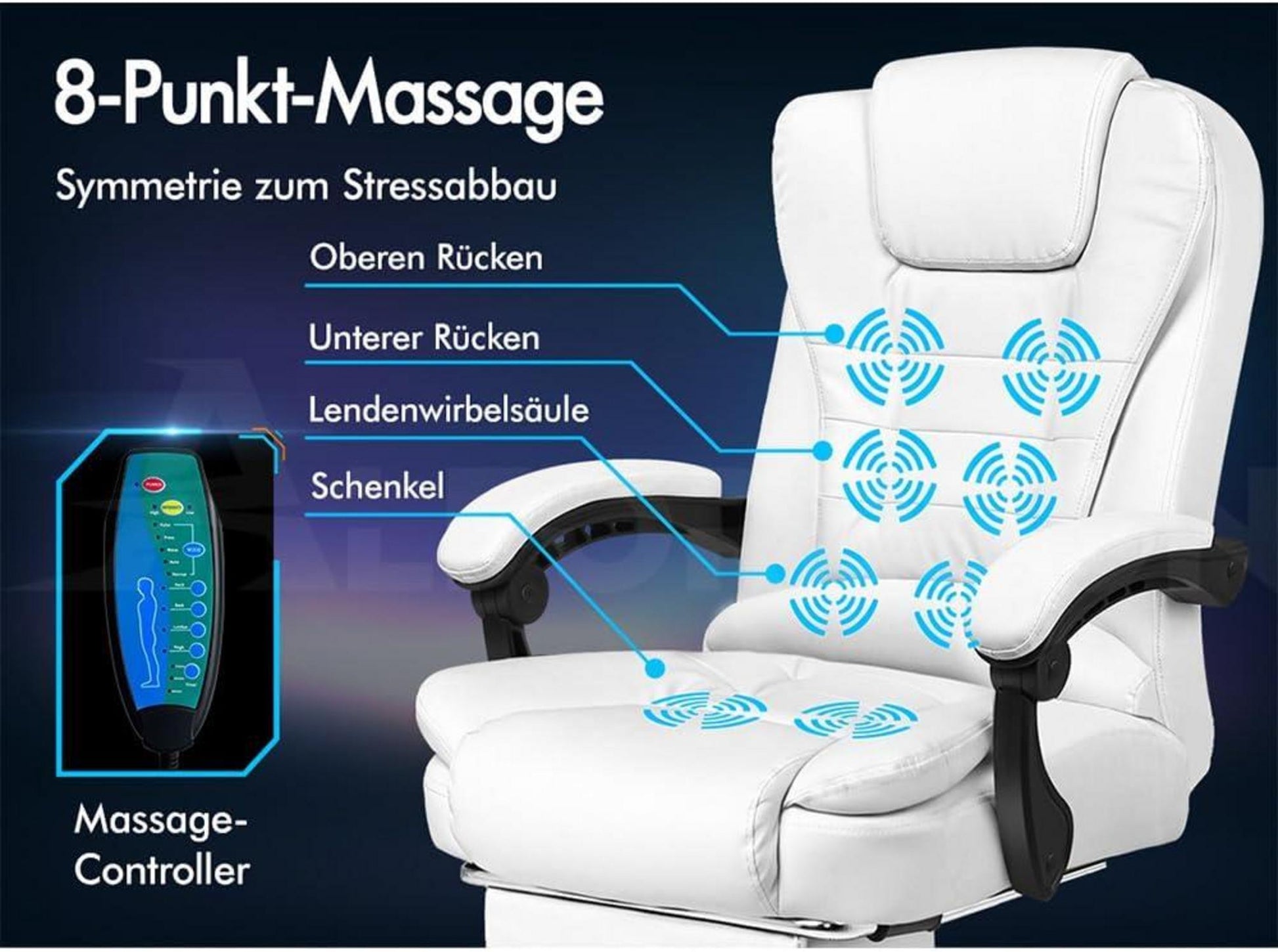 ALFORDSON Ergonomischer Bürostuhl mit