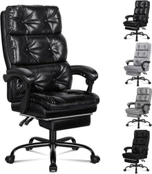 Großer Bürostuhl mit Neigung und Drehung, Hochlehne Swivel Chair mit