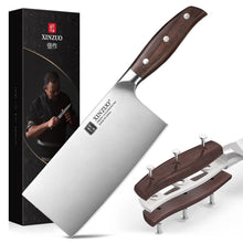 17,5 cm Hackmesser aus Edelstahl – Scharfes Kochmesser für Fleisch & Gemüse