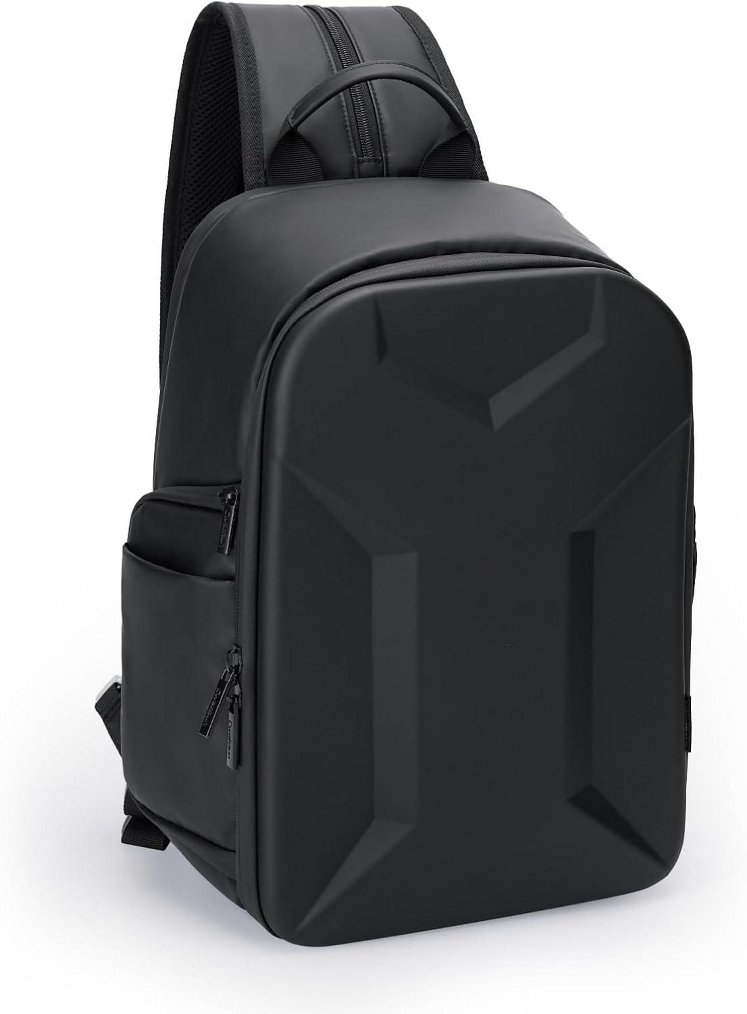 Kameratasche Kamerarucksack wasserdicht Fotorucksack PU Schwarz 2.0