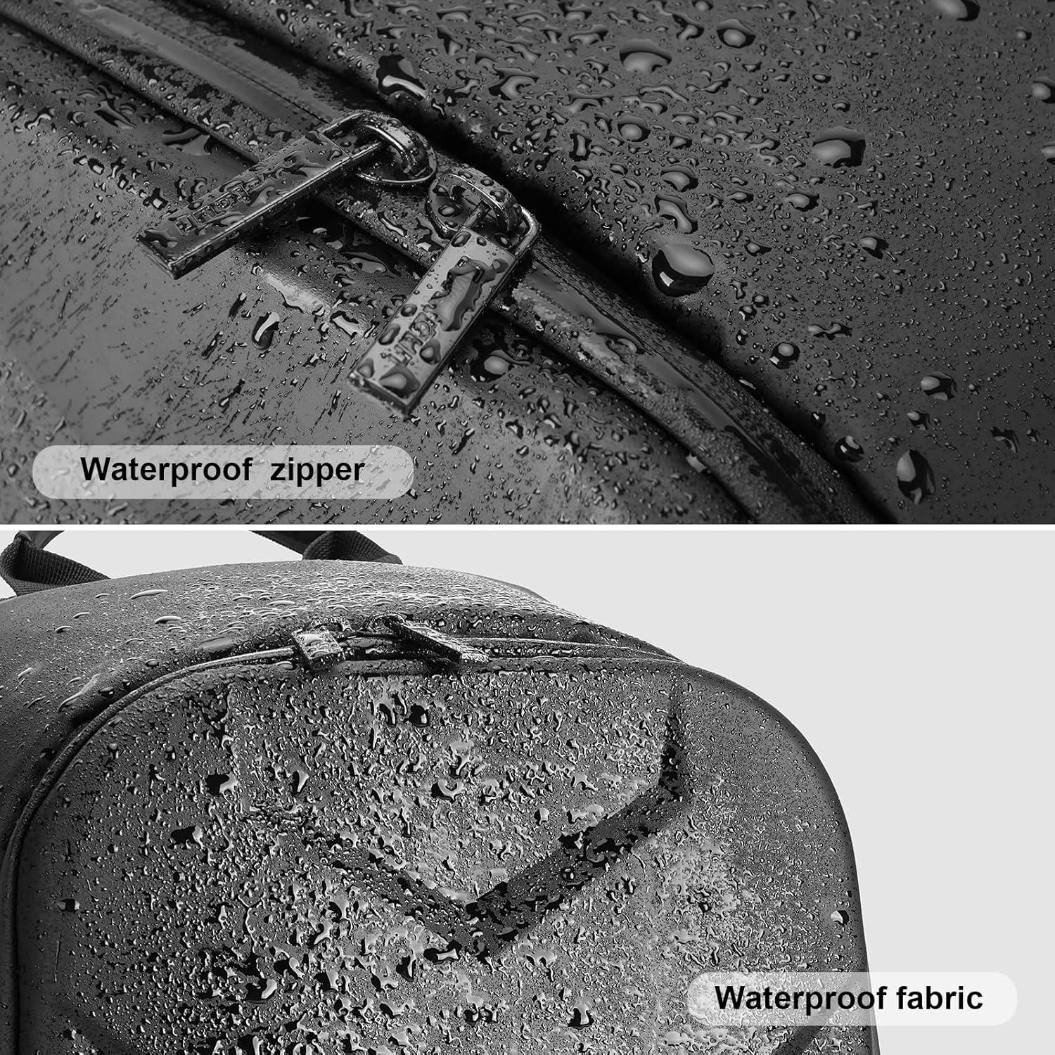 Kamerarucksack wasserdicht Fotorucksack für DSLR/SLR, kompatibel mit Sony Canon Nikon - Schwarz