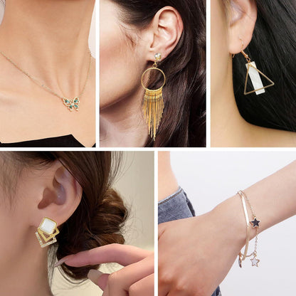 Schmuck Adventskalender 2024 Frauen Geschenke Ohrringe