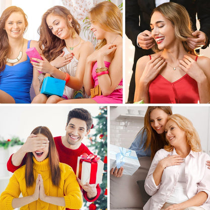 Schmuck Adventskalender 2024 Frauen Geschenke Ohrringe