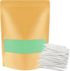 Kerzensand 1 KG mit 50 Docht 5cm, Perlenkerzen ohne