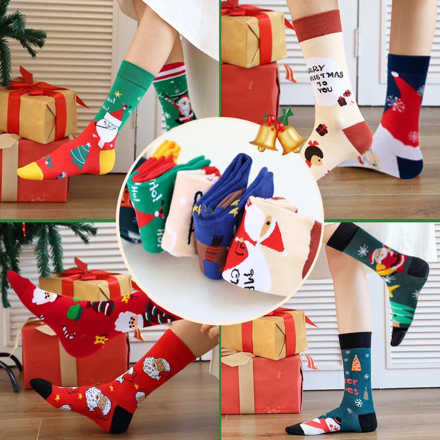 Socken Adventskalender 2024: 24 Tage Weihnachts Countdown mit 24 Stück