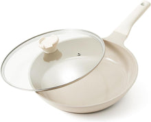 Antihaft Keramik Bratpfanne mit Deckel 26cm Pfanne Induktion
