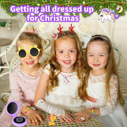 Adventskalender Einhorn 2024 Mädchen Schmuck Spielzeug 24