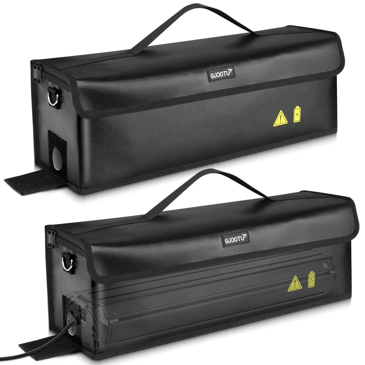 Ebike Akku Tasche Set – Feuerfest, Wasserdicht & Sicher