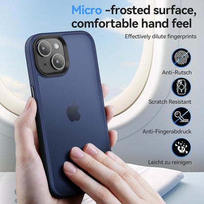 Handyhülle für iPhone 15 mit Schutzfolie