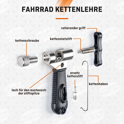 Fahrrad Kettennieter Kettenzange Kettenschloss Reparatur Set