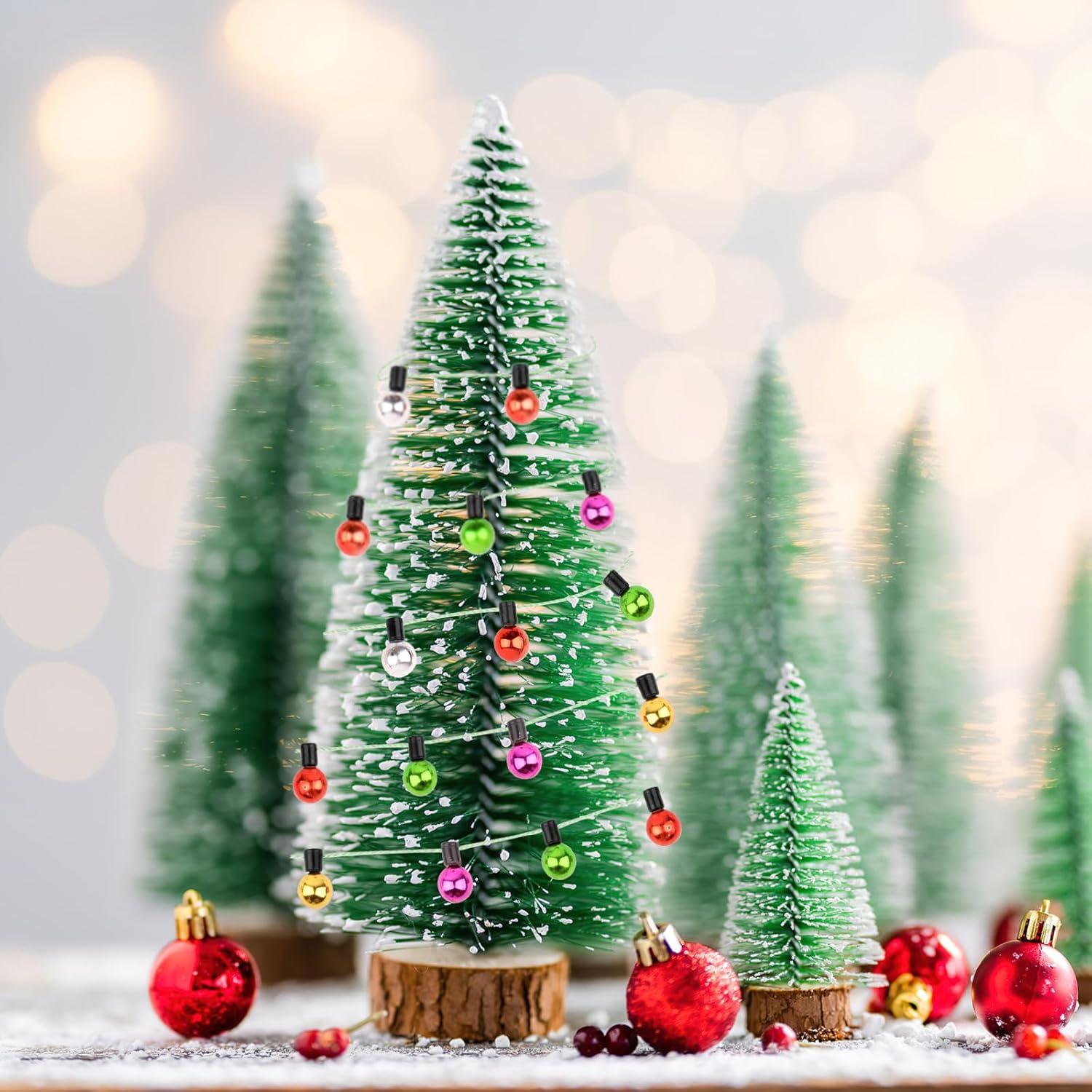 2er Set Miniatur Wichtel Lichterkette 90cm Puppenhaus Deko Kinder Geschenk