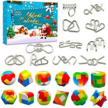 3D Puzzle Adventskalender 2024 Kinder Jungen 6-12 Jahre