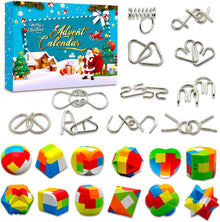 3D Puzzle Adventskalender für Kinder Jungen 6-12 Jahre