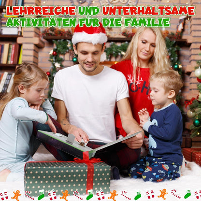 Adventskalender Kristalle 2024 für Kinder 24 Tage Weihnachtsgeschenke