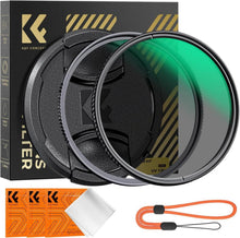 82mm Filterset: Polfilter, UV-Filter, Objektivdeckel, Reinigungstuch