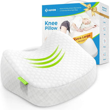Ergonomisches Beinkissen mit kühlendem Eis-Seidenstoff, Memory