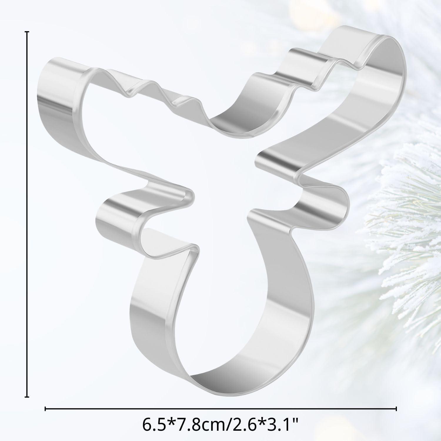 Rentier Ausstechformen Edelstahl Elchkopf Weihnachtsplätzchen Urlaub