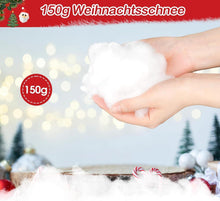 Weihnachtsschnee 150g, Weich Flauschig, Deko Watte