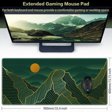 XXL Gaming Mauspad 900x400mm, Wasserdicht, Vernähte