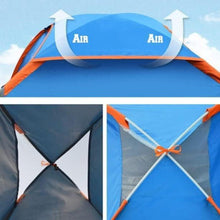 Wurfzelt 2 Personen Wasserdicht Pop Up Campingzelt