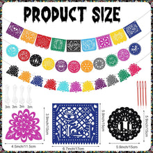 HOWAF Halloween Dia De Los Muertos Deko Banner Set - 42 Ft